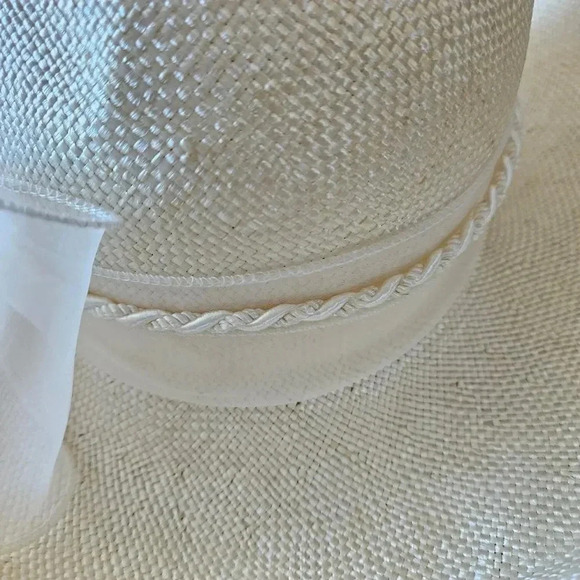 Georgette Vintage Women's Classy Hat Cream. - Picture 10 of 13